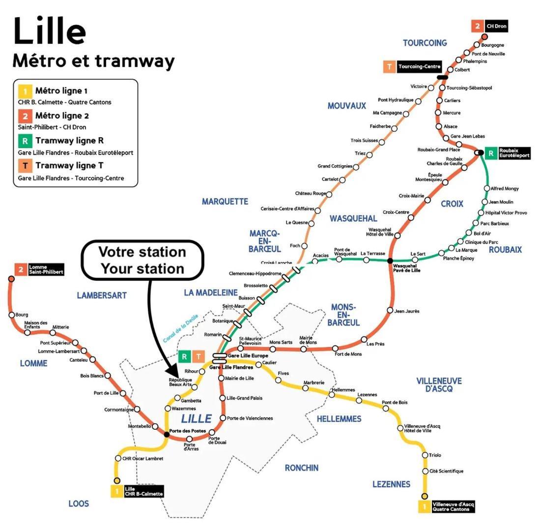 Centre - Nice, Cozy And Functional Lille